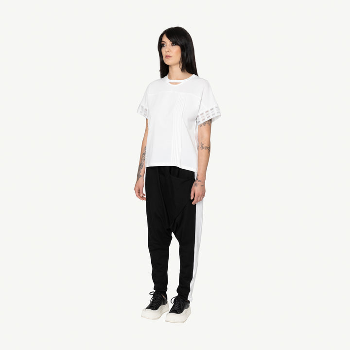 Bone & Arrow | Aeris Top in White