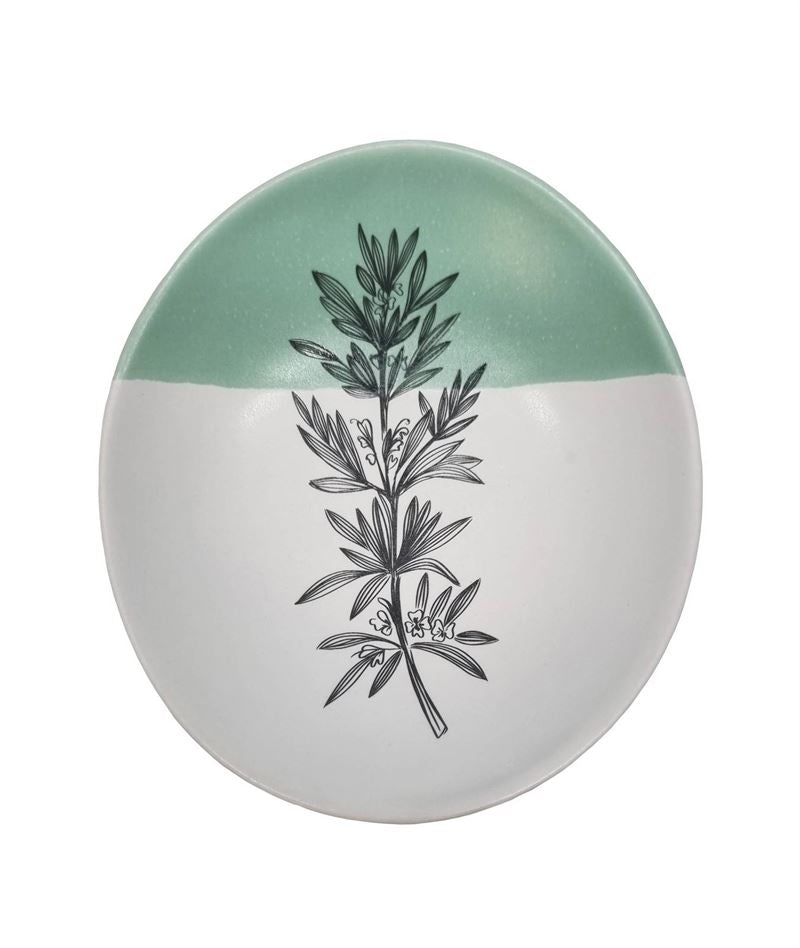 Bowl 10cm Rosemary Green Dipped