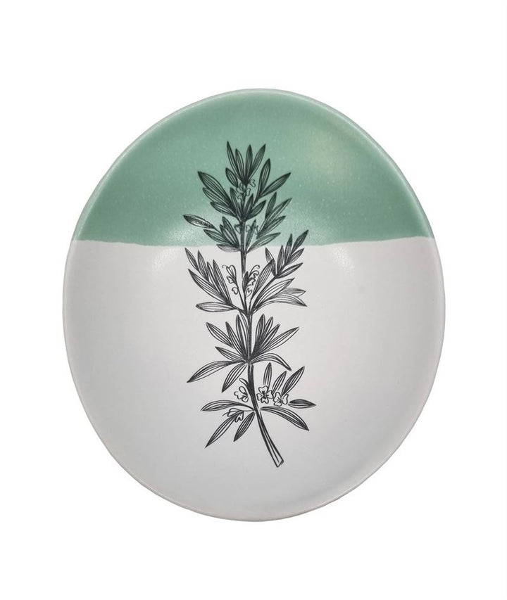 Bowl 10cm Rosemary Green Dipped