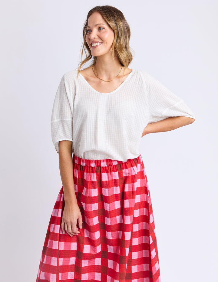 ELM | The Grove Top - Marshmallow