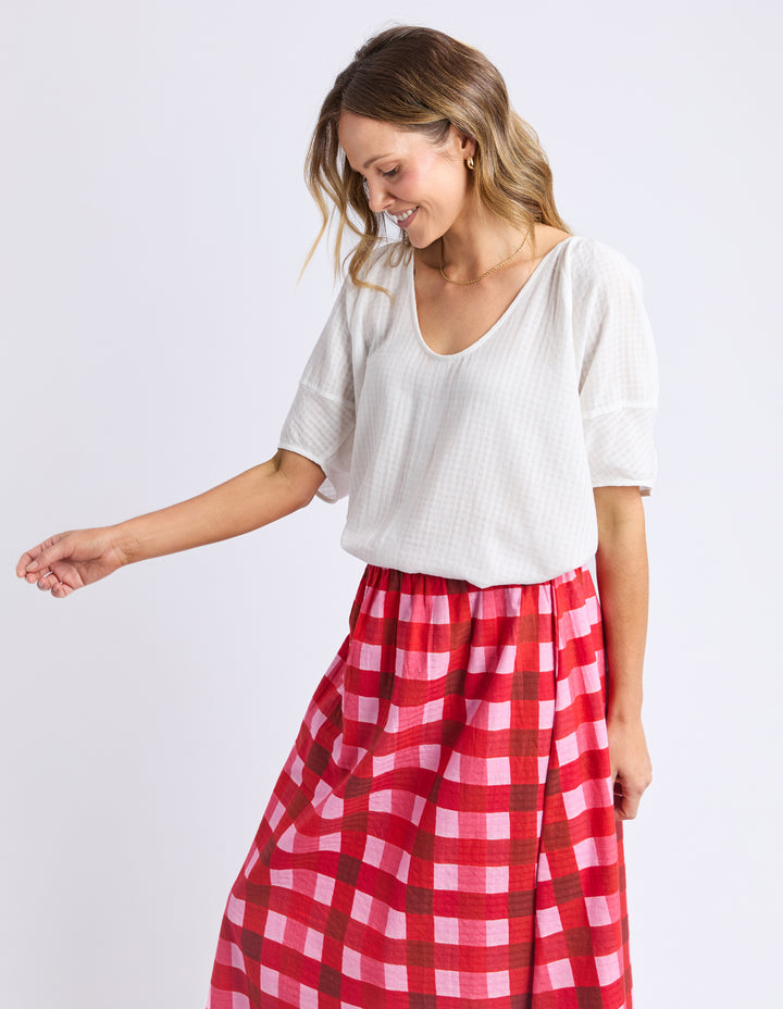 ELM | The Grove Top - Marshmallow