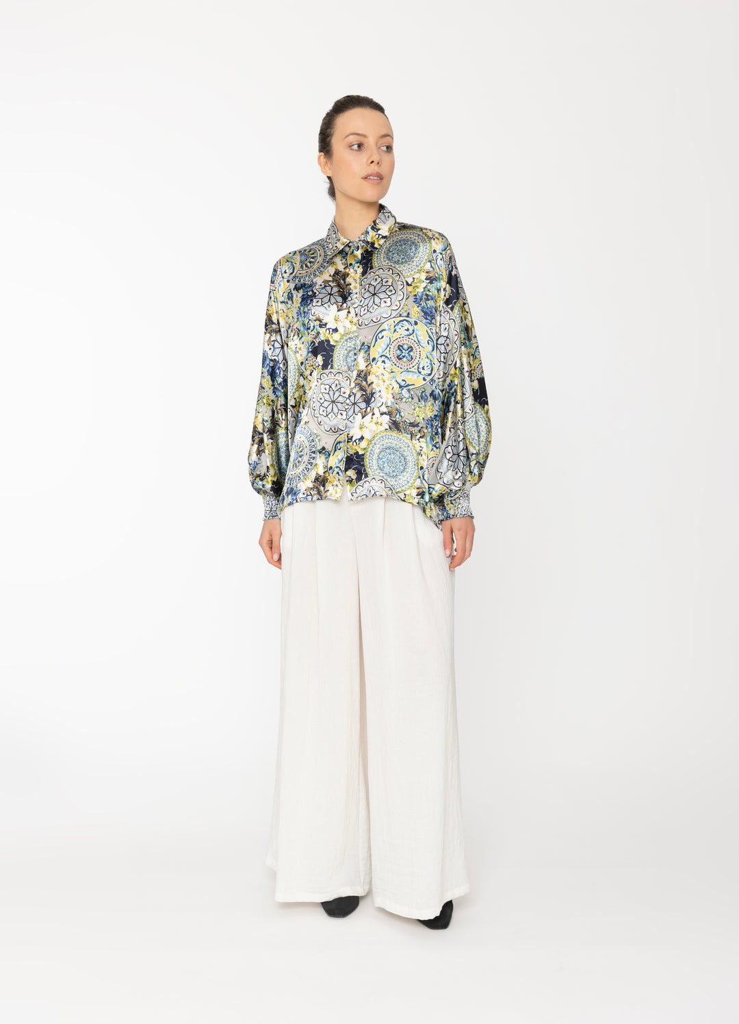 Blacklist | Inka Shirt - Royal Print