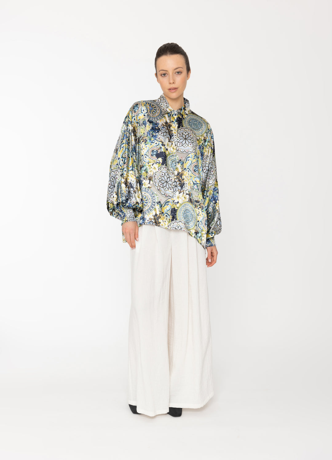 Blacklist | Inka Shirt - Royal Print