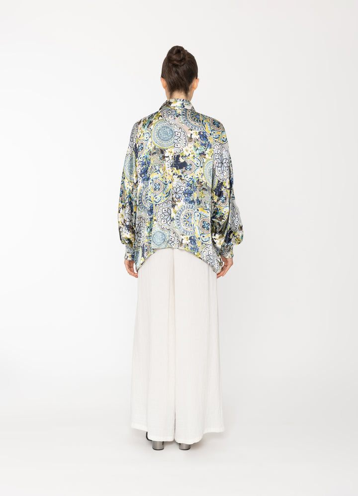 Blacklist | Inka Shirt - Royal Print