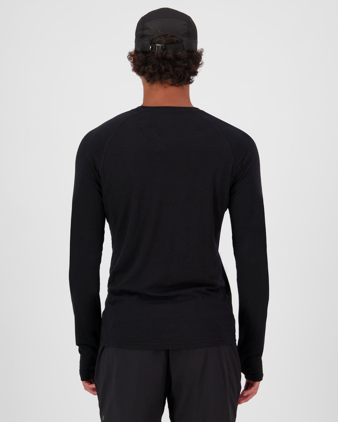 Men's Temple Merino L/S - Black