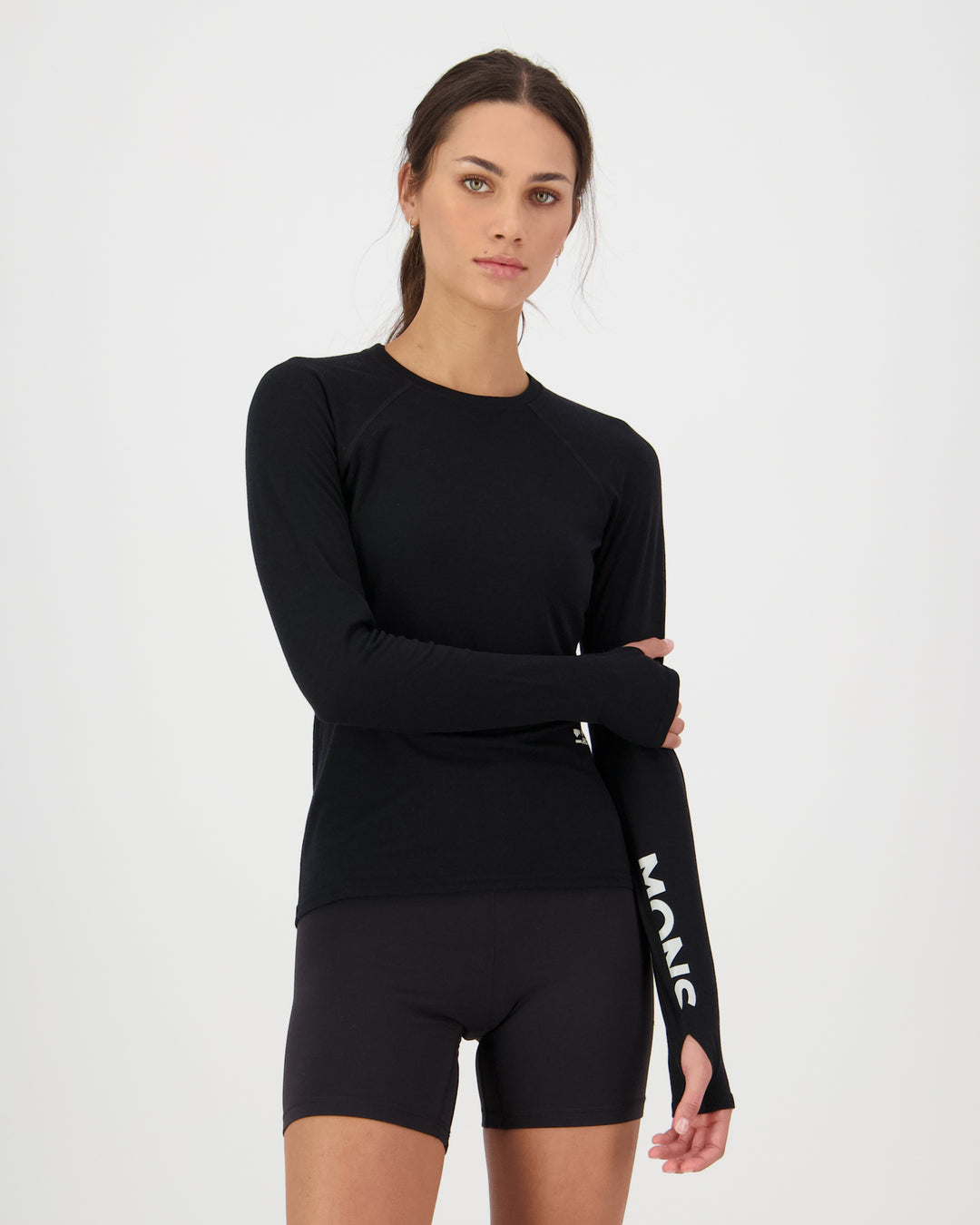 Women's Bella Merino L/S - Black