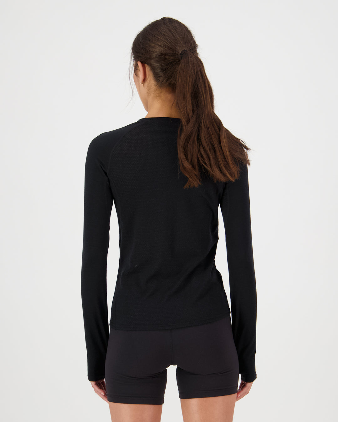 Women's Bella Merino L/S - Black