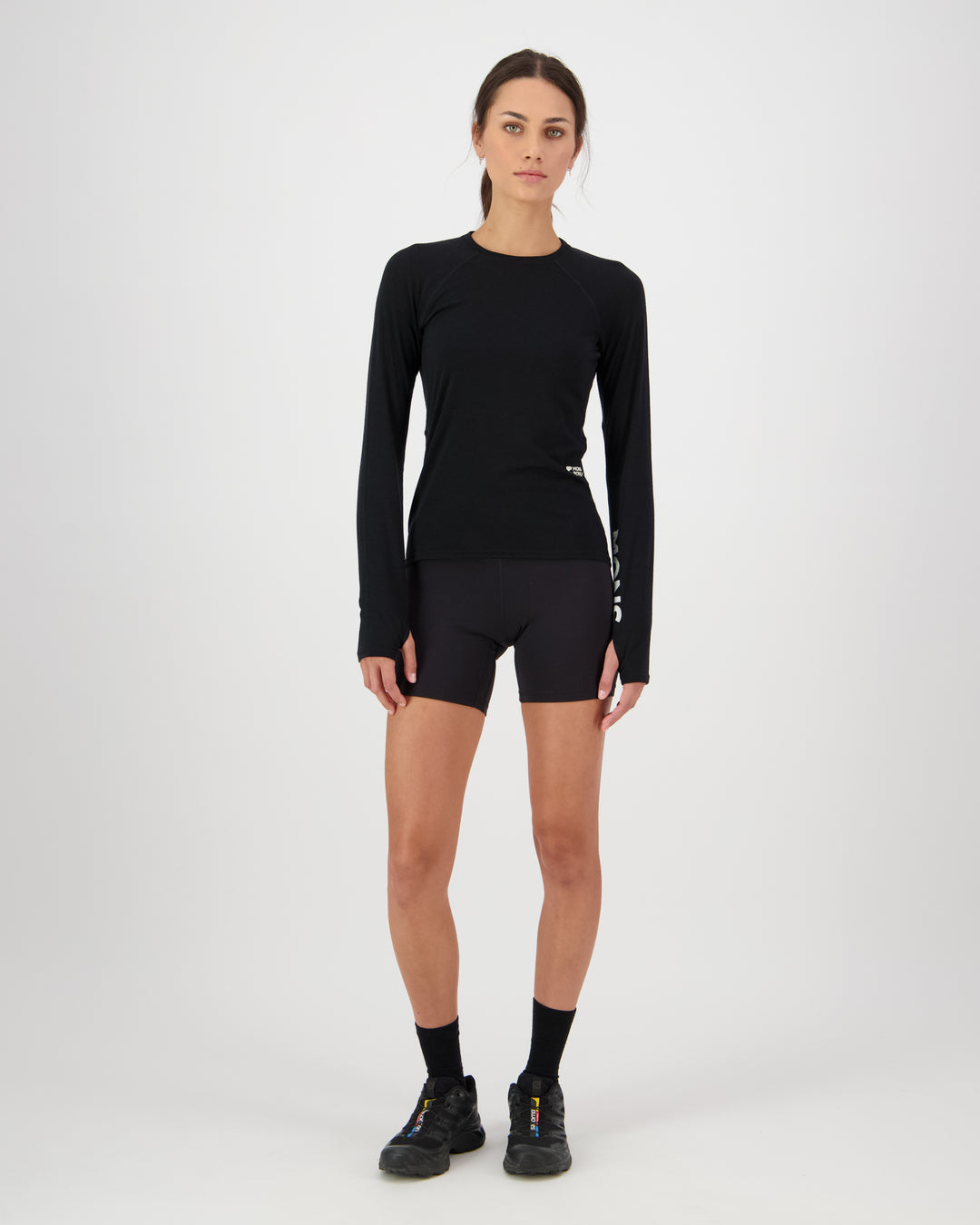 Women's Bella Merino L/S - Black