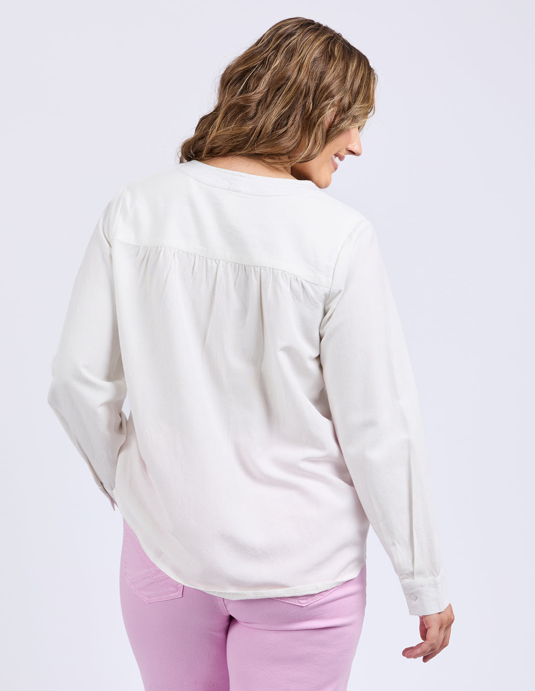 Elm | Bessy Blouse - Marshmallow