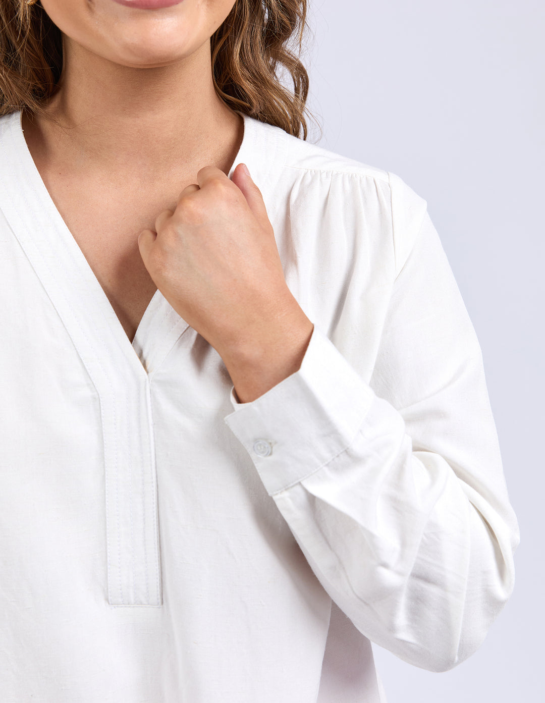Elm | Bessy Blouse - Marshmallow