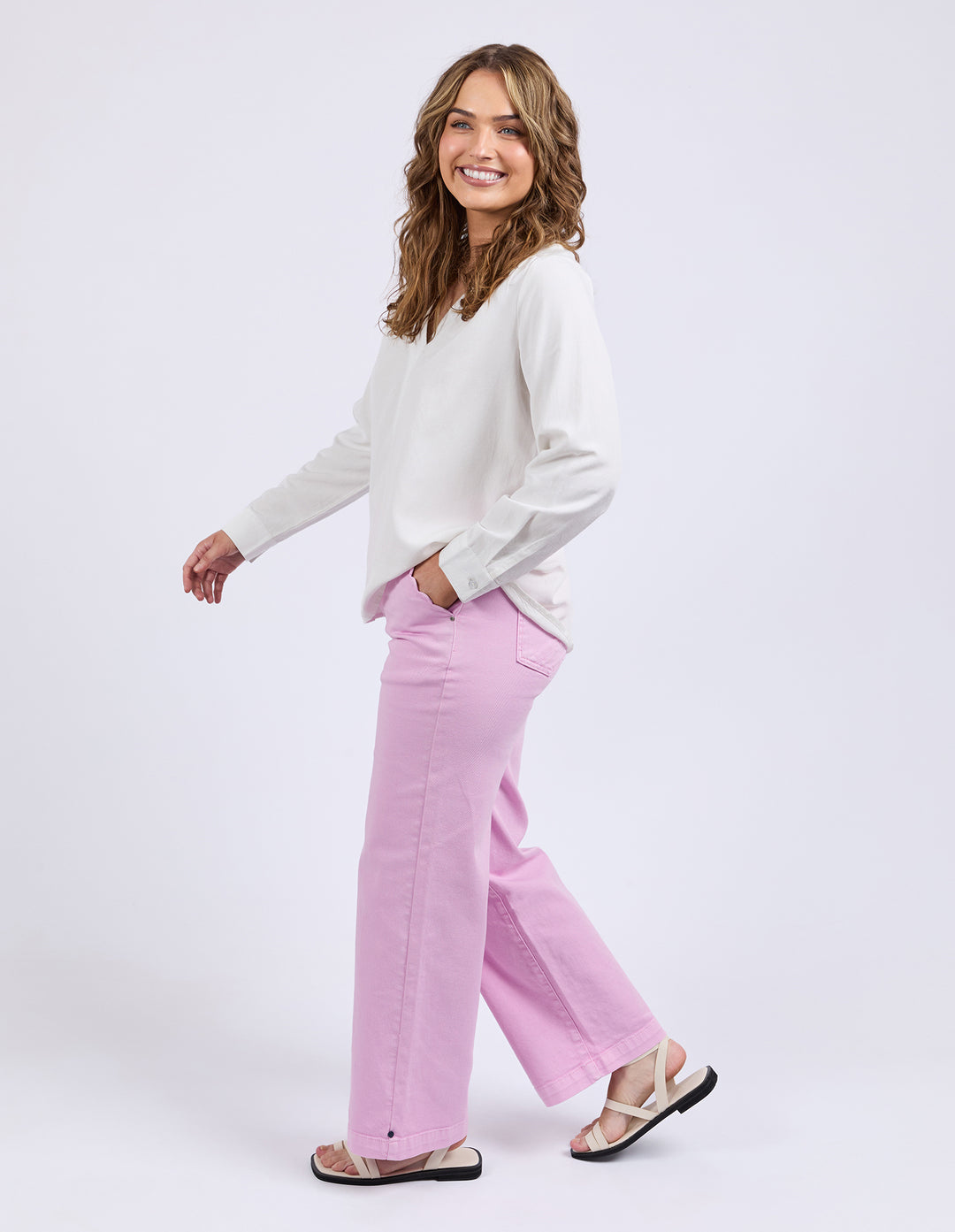Elm | Bessy Blouse - Marshmallow
