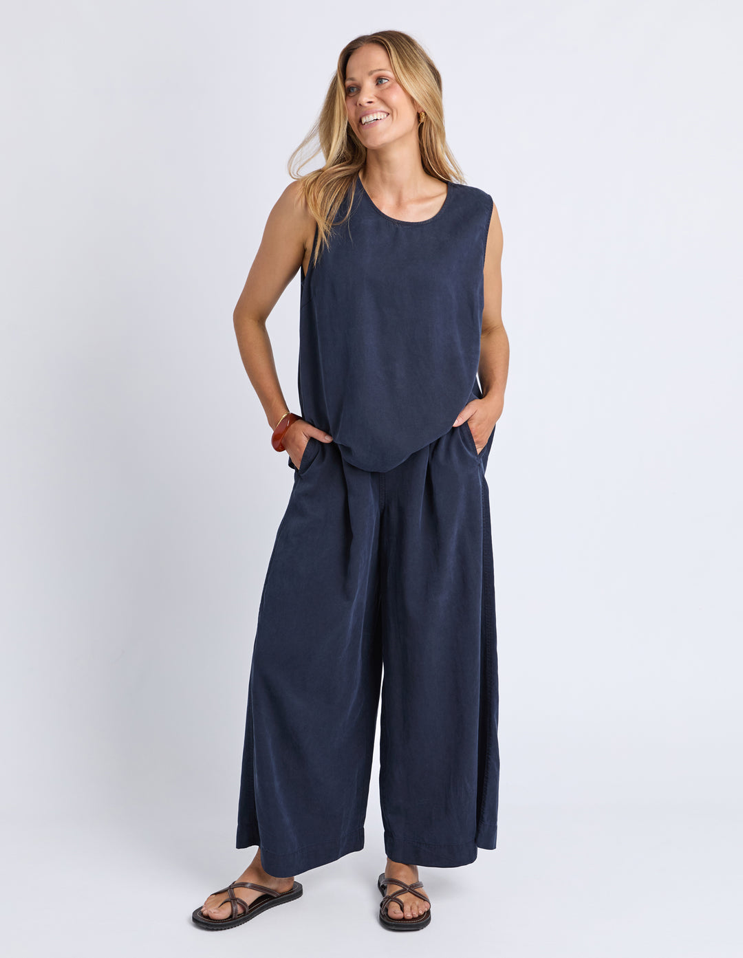 Bliss Culotte - Navy