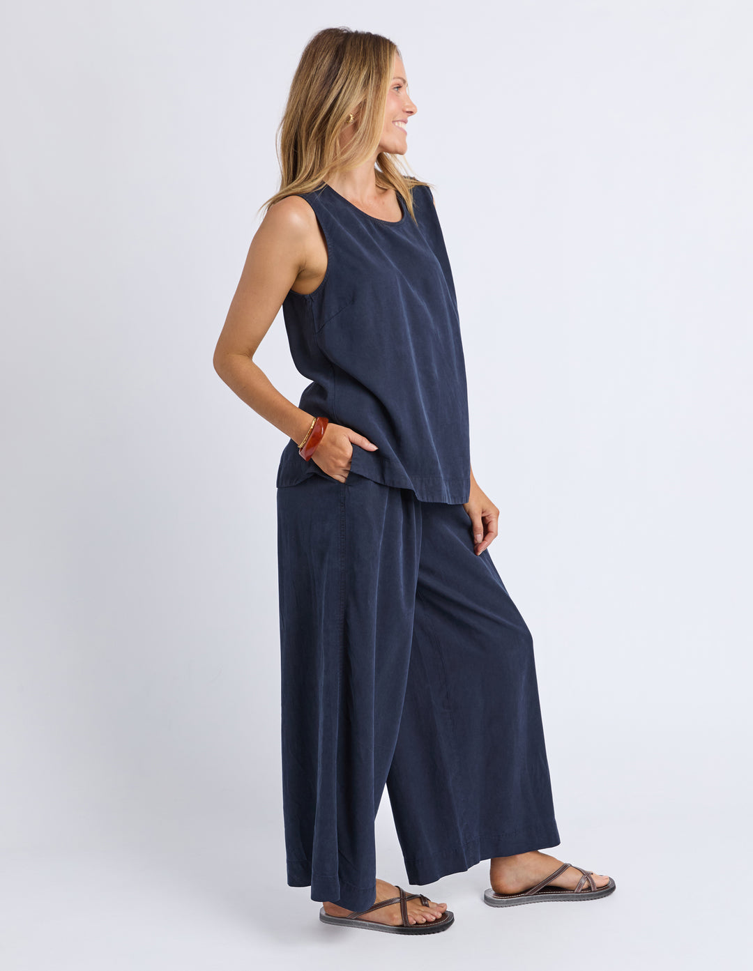 Bliss Culotte - Navy