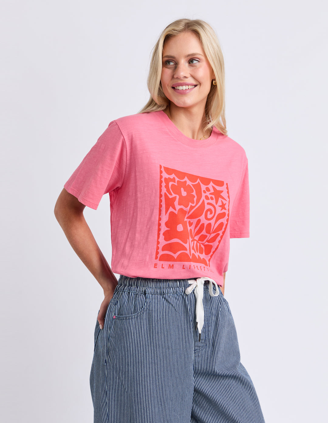 Winona Tee - Pink Lemonade