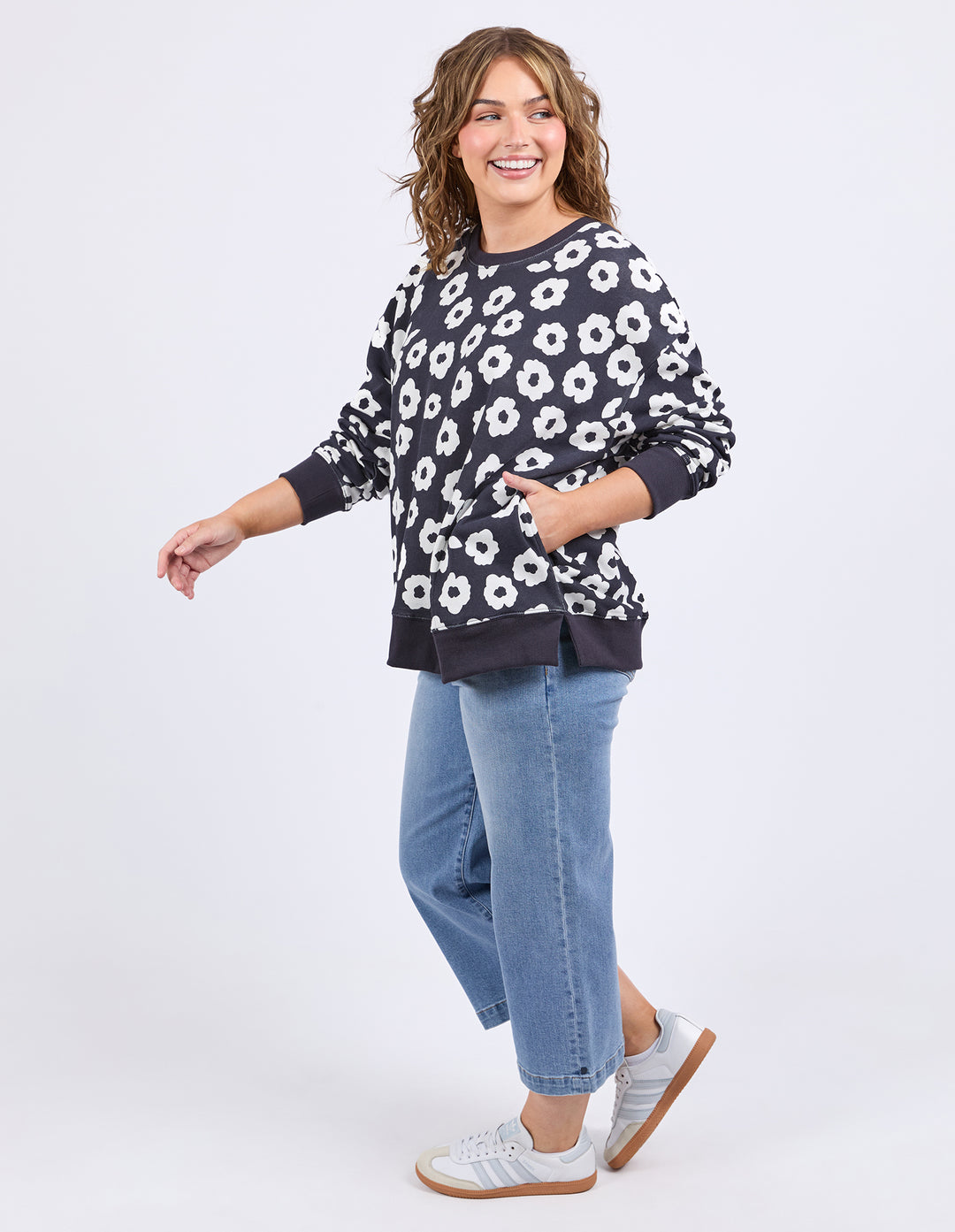 Azalea Crew Navy