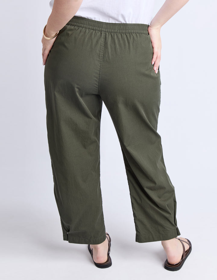 ELM | Relaxed Ankle Pant - Khaki