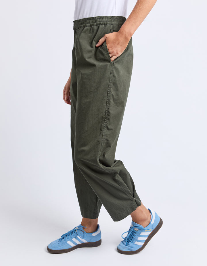 ELM | Relaxed Ankle Pant - Khaki