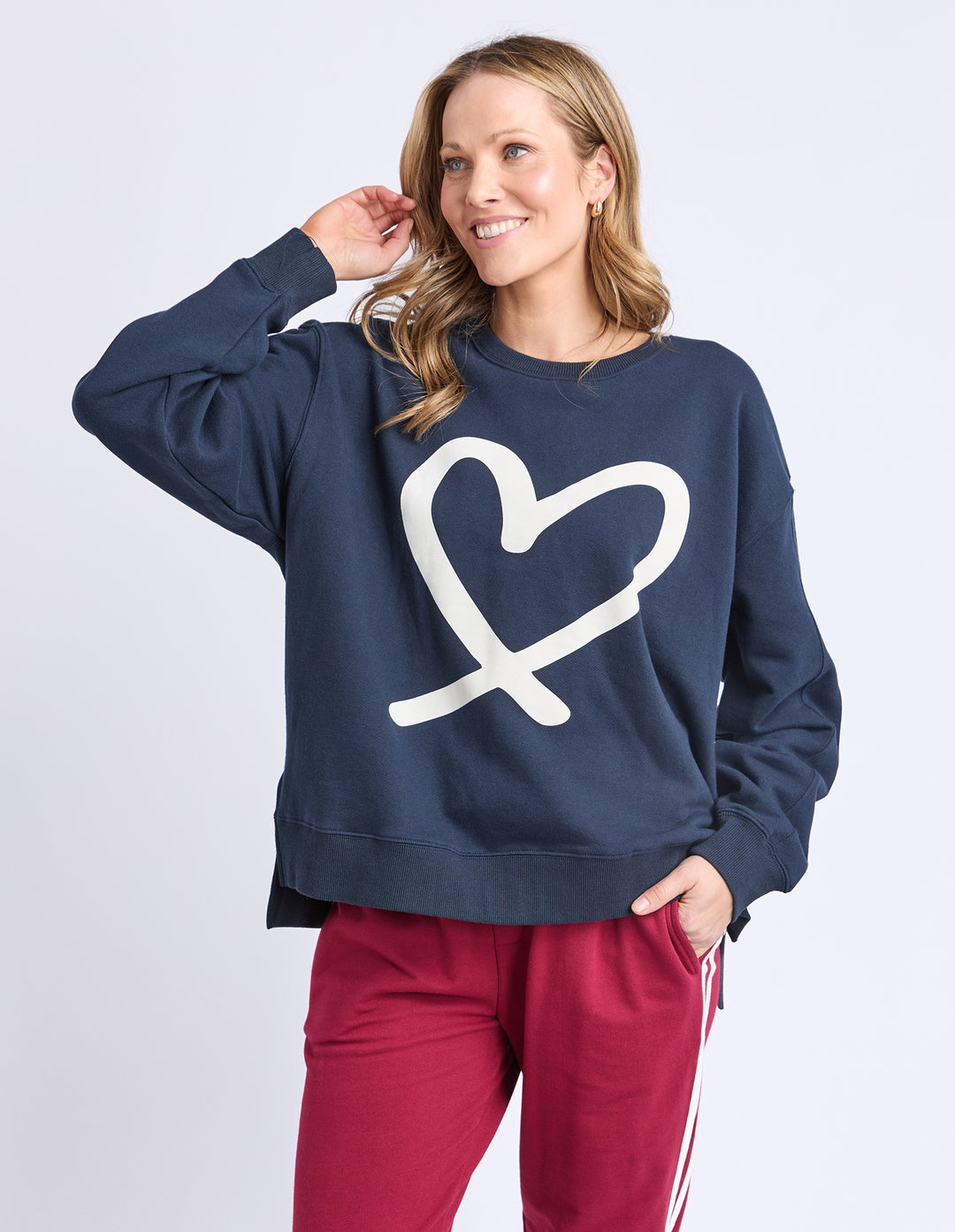Elm | Elin Crew - Navy
