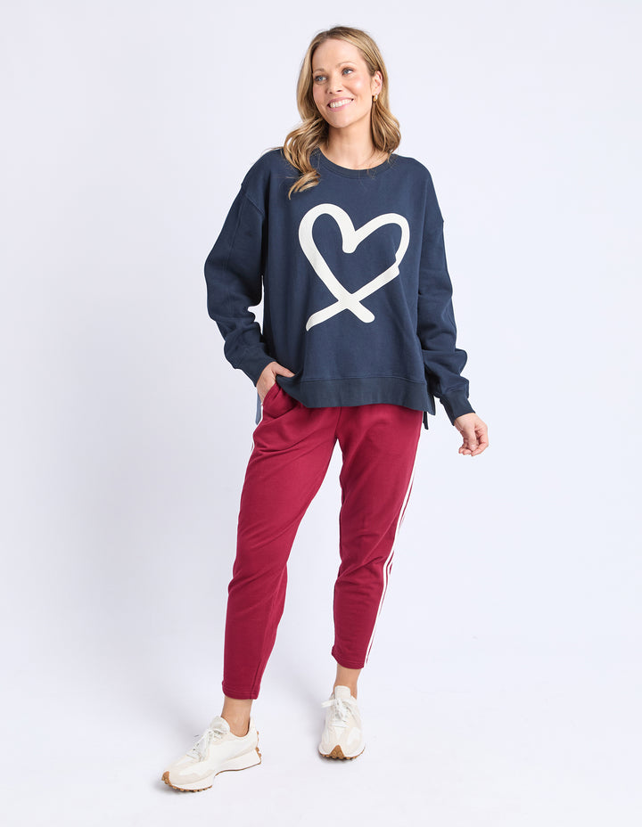 Elm | Elin Crew - Navy