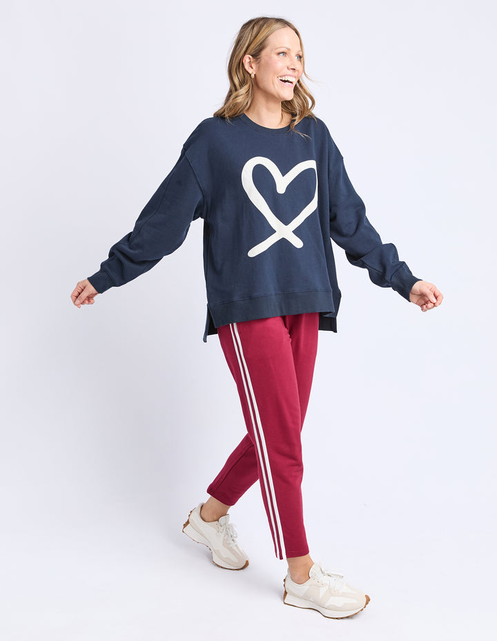Elm | Elin Crew - Navy