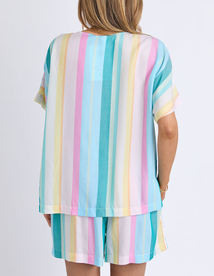 Hello Sunshine Top - Multi Stripe