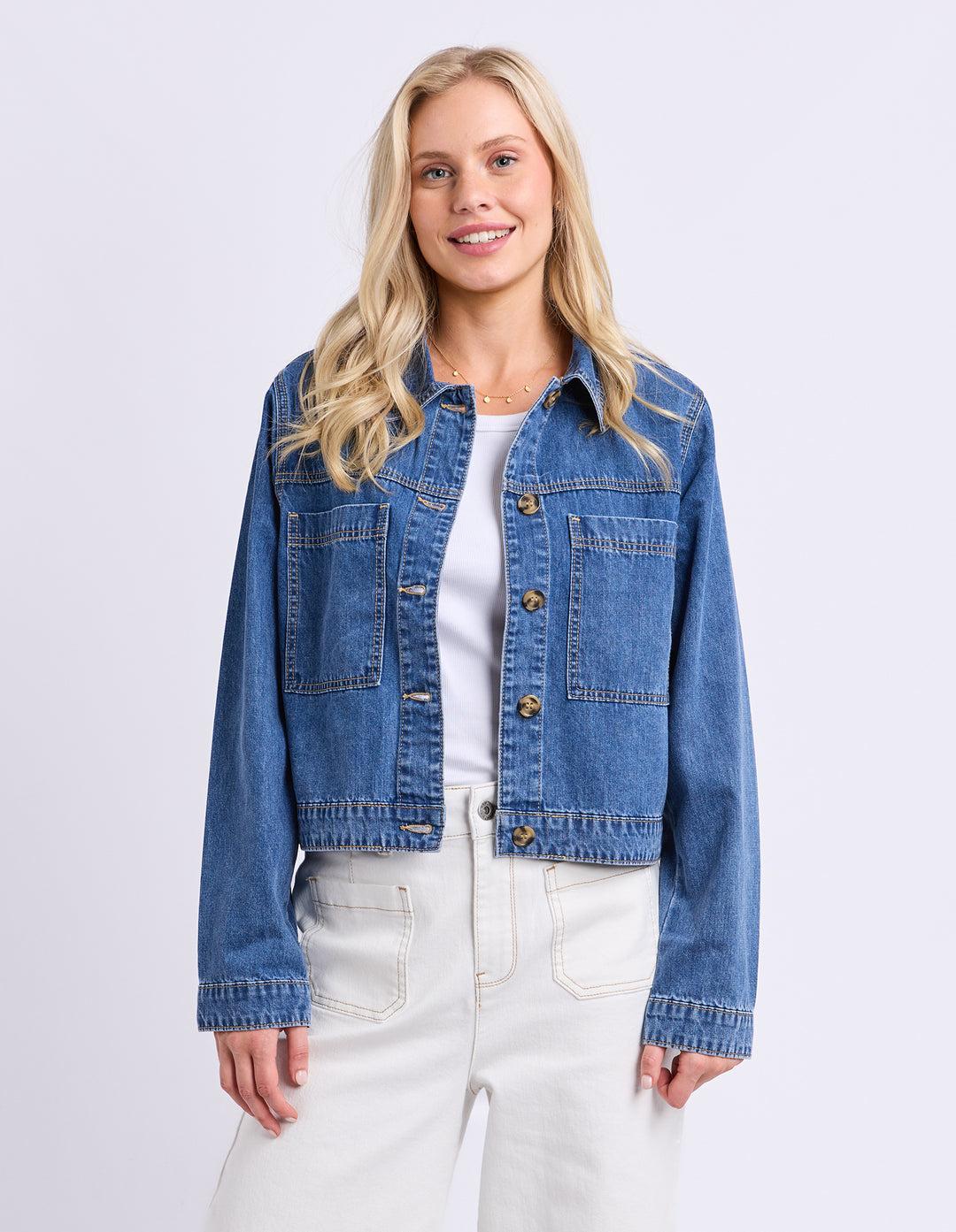 Essie Denim Jacket - Blue