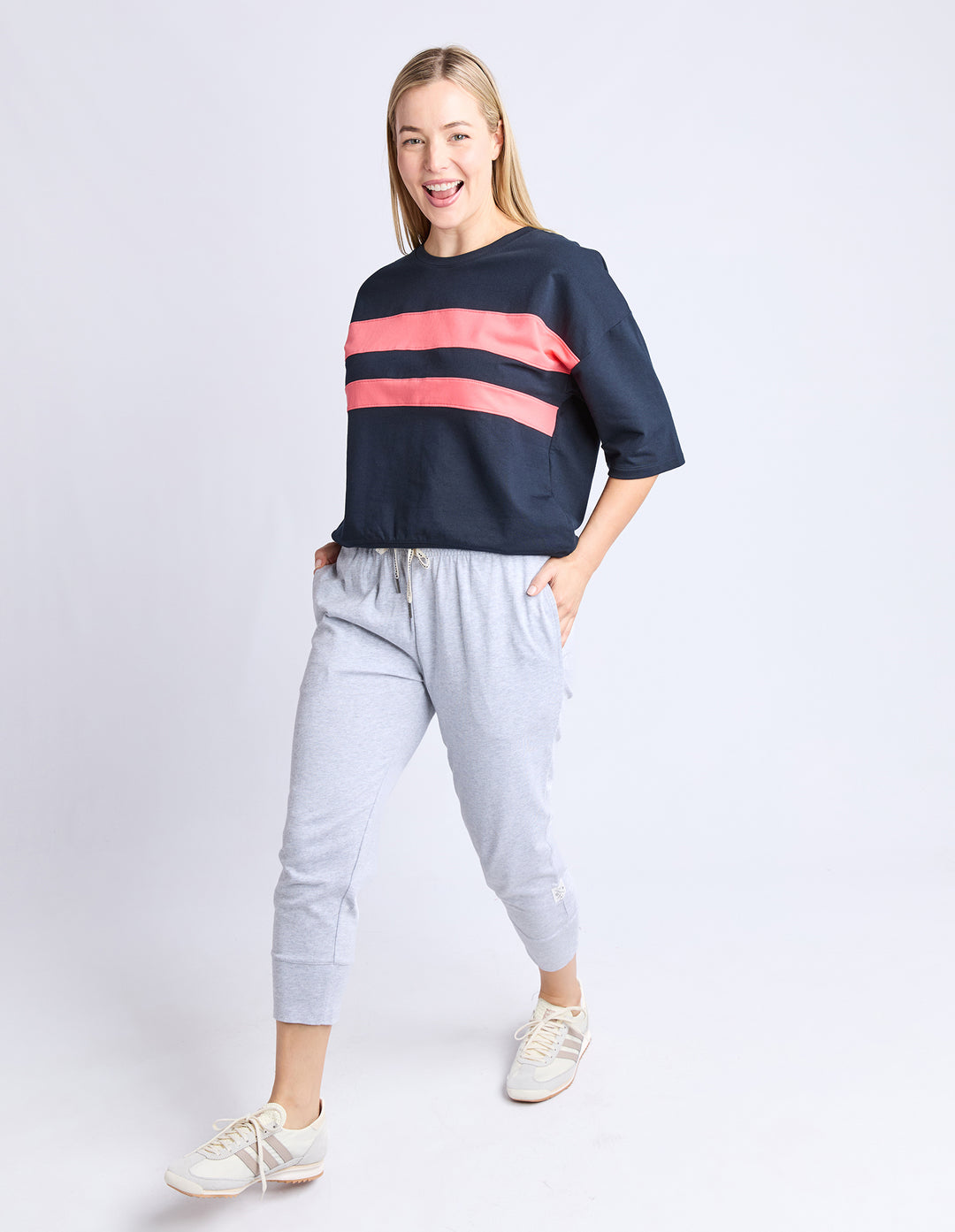 Brunch Pant - Grey Marl