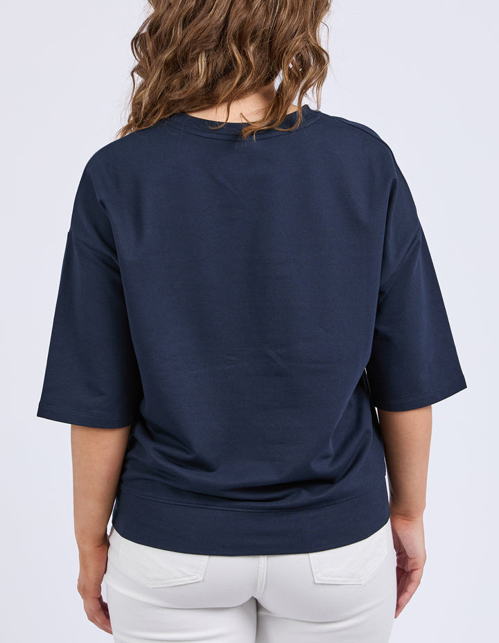 Nico Sweat - Navy with White Panels