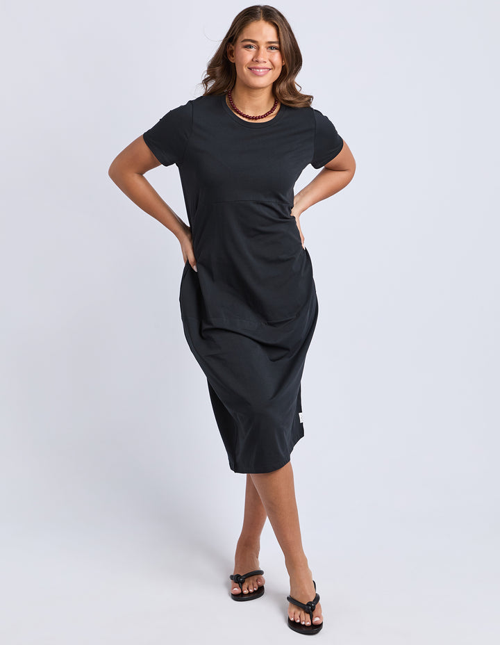Elm | Diana S/S Dress - Black