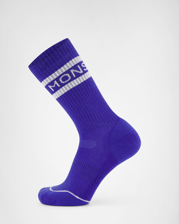 Unisex Signature Merino Crew Sock - Blue Dusk