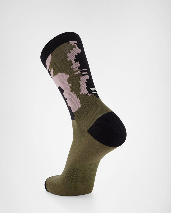 Unisex Atlas Merino Crew - Glitch Camo