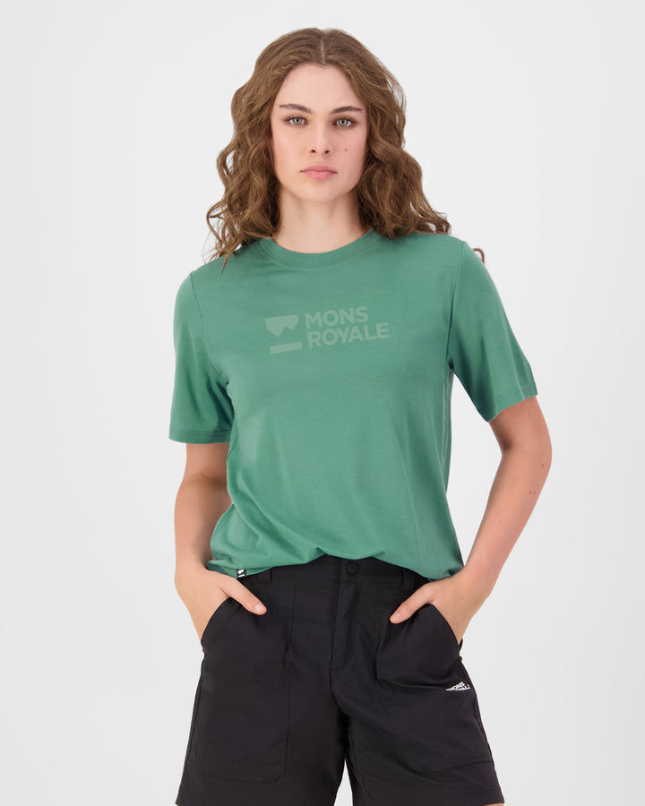 Women's Icon Merino T-Shirt - Deep Jade