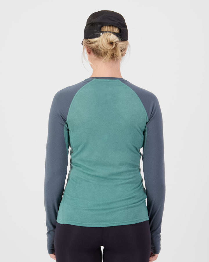 Bella Merino L/S - Deep Jade Dark Cyprus