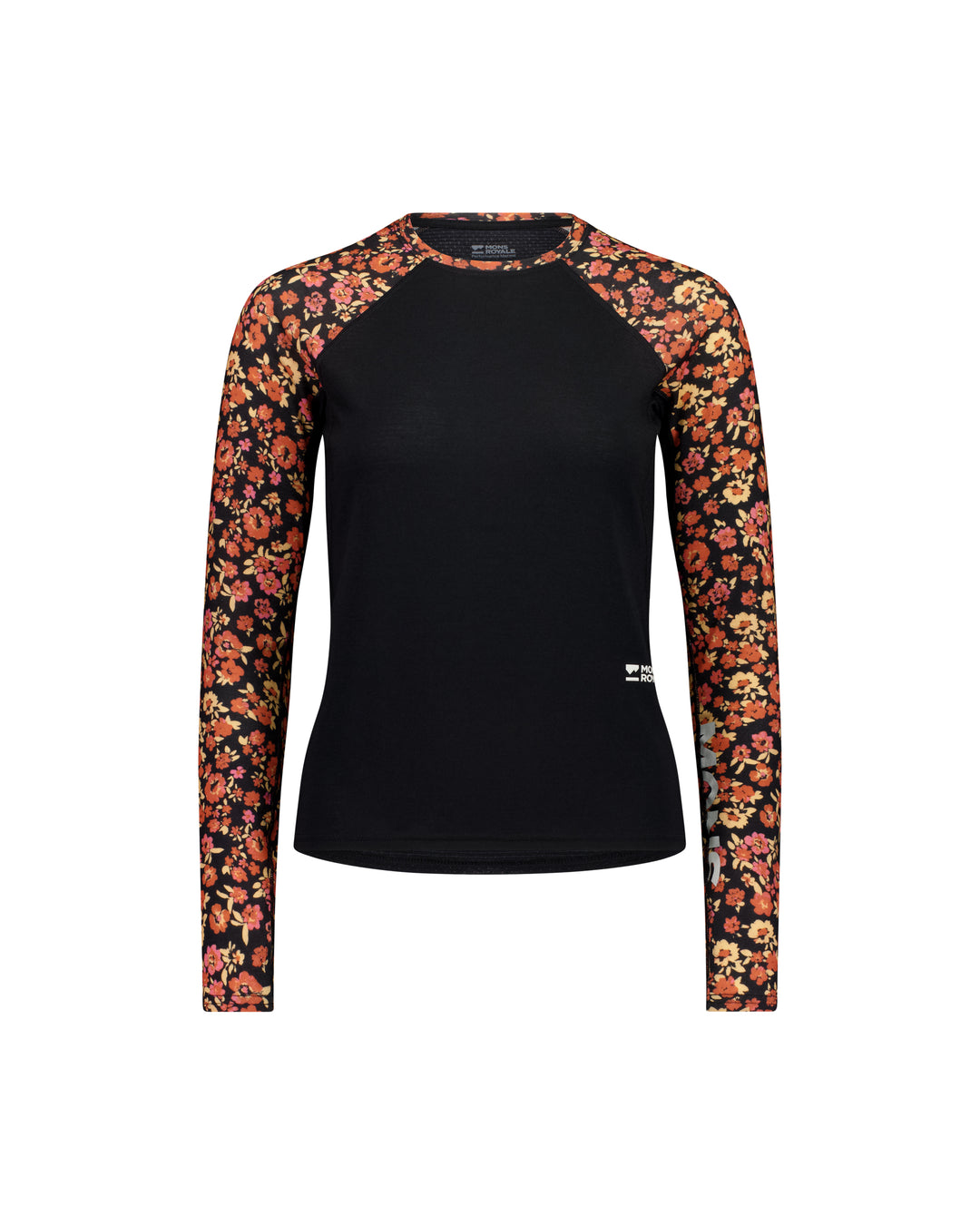 Bella Merino L/S - Ditzy Camo/Black
