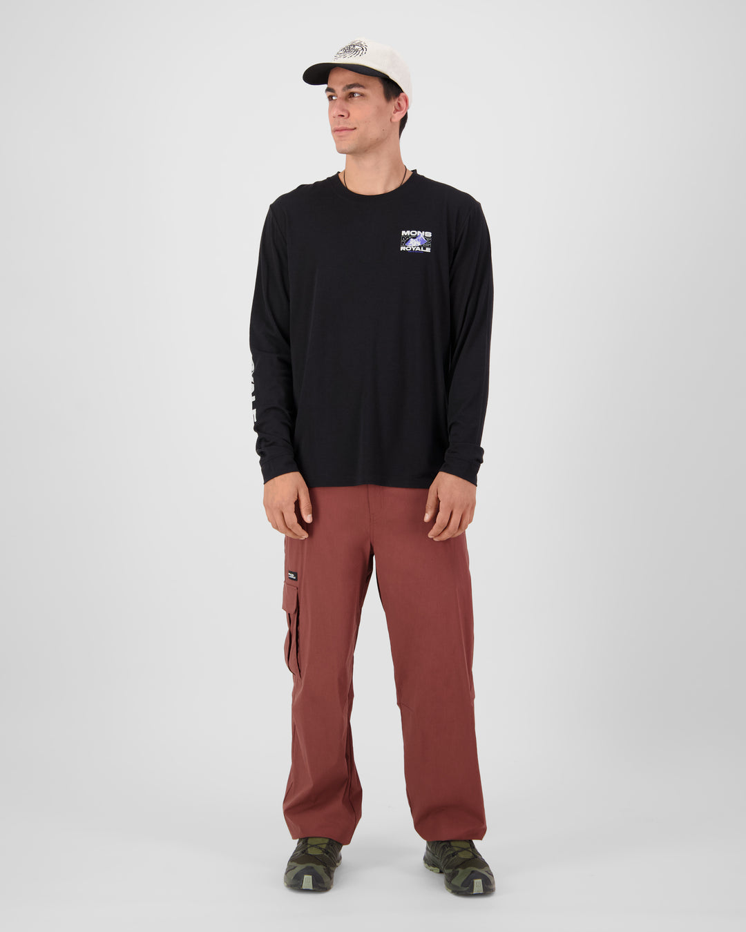 Men's Icon Merino L/S - Black