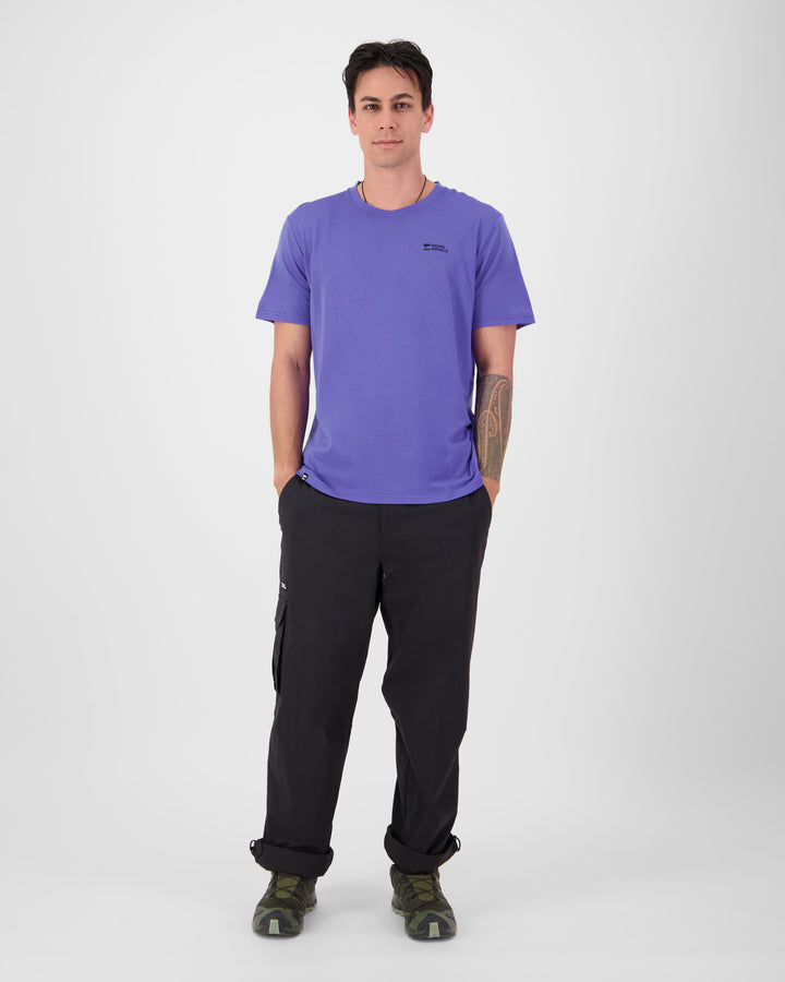 Men's Icon Merino T-Shirt - Blue Dusk/Cinder