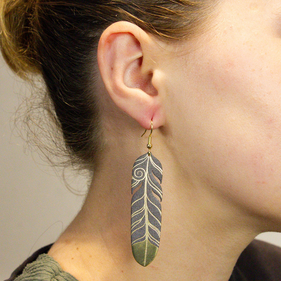 Feather Earrings