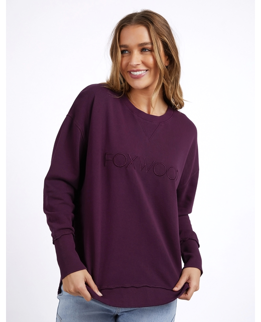 Simplified Crew - Plum