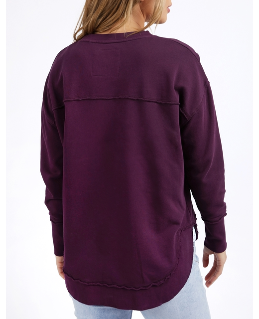 Simplified Crew - Plum