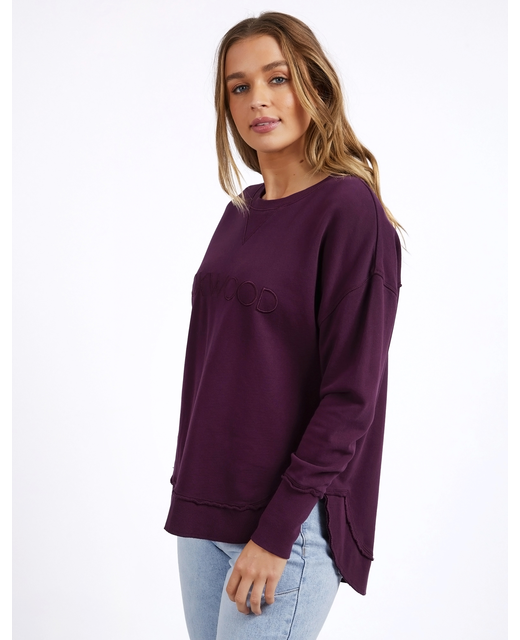 Simplified Crew - Plum