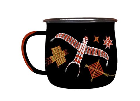 Matariki Enamel Mug