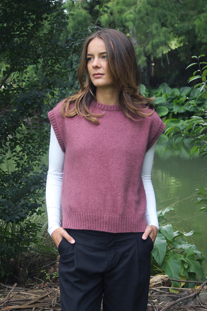 Serene Vest - Orchid