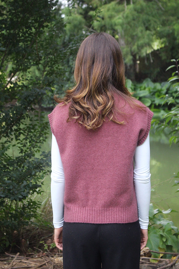 Serene Vest - Orchid