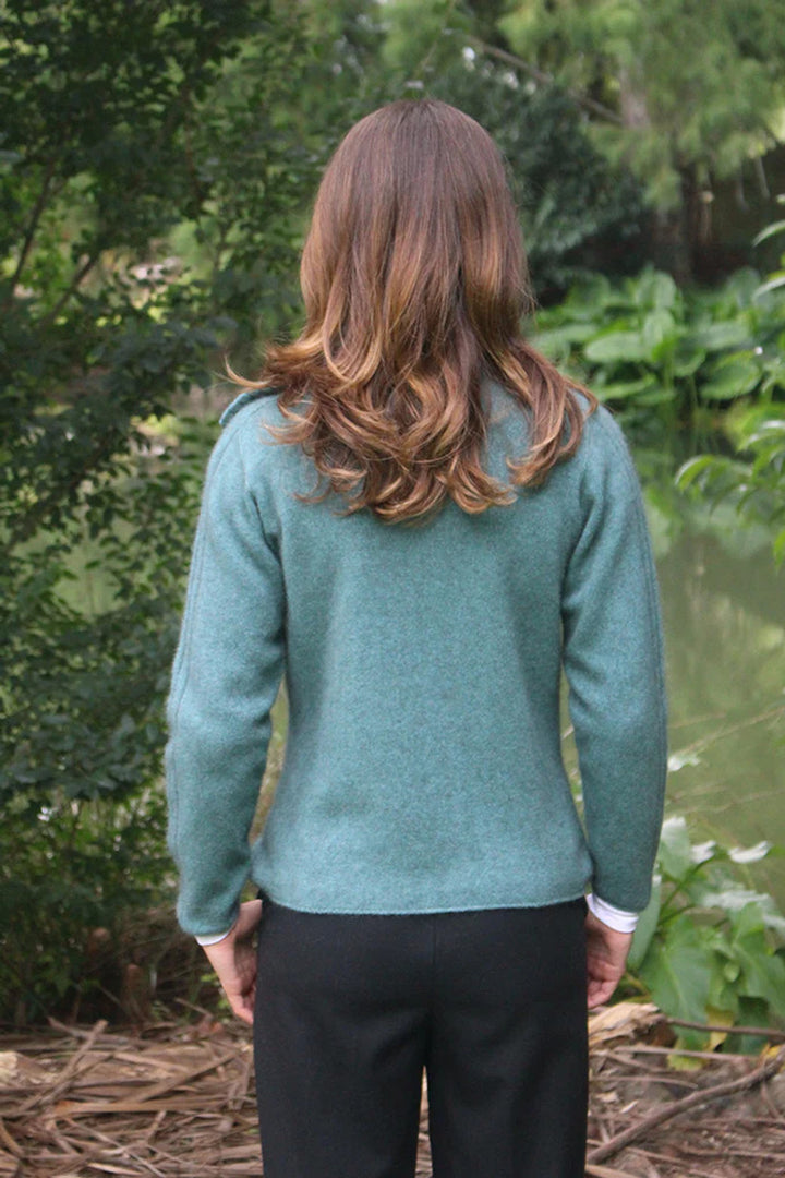 Possum Merino Offset Cable Jacket