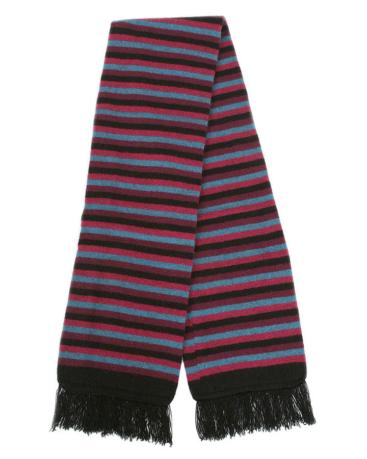 Multi Striped Possum Merino Scarf