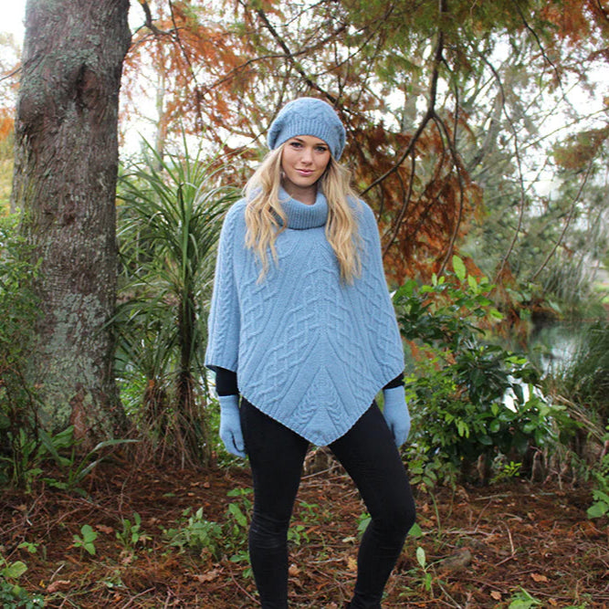 Alpaca Wool Cable Beanie
