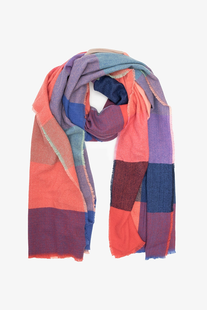 Beach Pop Scarf  - Berry