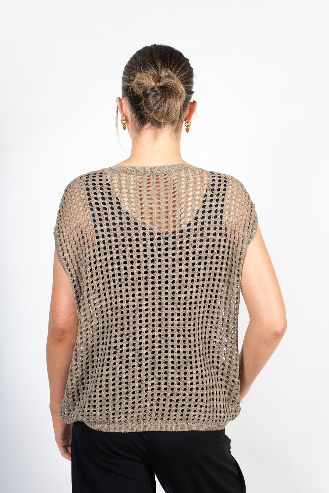 Chelsea Vest - Moss Gold