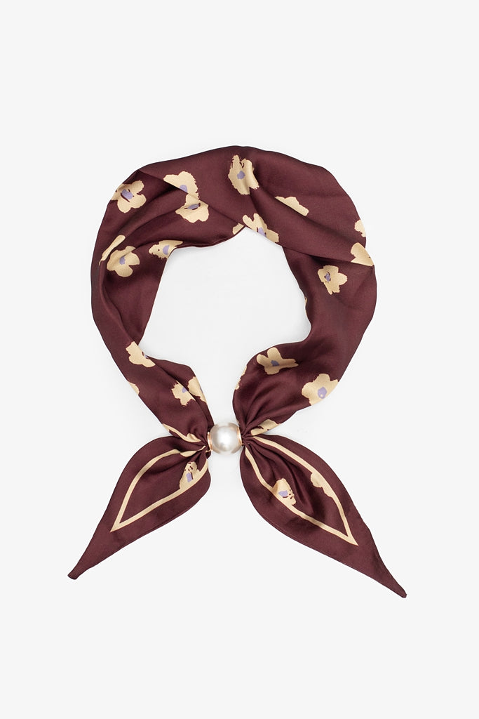 Antler | Pearl Fasten Bow Neck Tie - Marigold