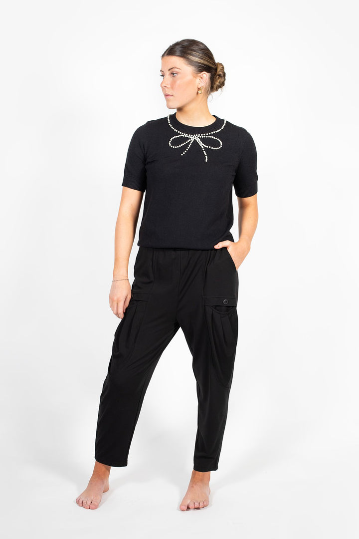 Antler | Bohdi Pant - Black - Front